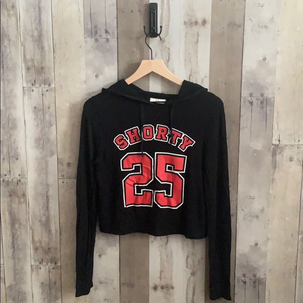 Black hoodie “shorty 25”